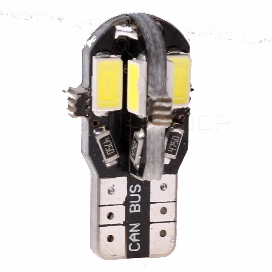 10 шт. светодиодные лампы высокого качества T10 8SMD 12 В|Сигнальная лампа| |