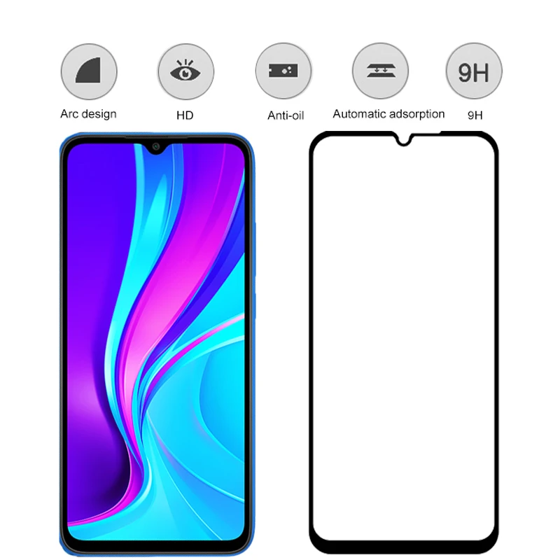 redmi 9c nfc glass camera protector for redmi 10c 9 c tempered glass redmi 9a 10a 10 5g screen film xiaomi 10c protectors glass free global shipping