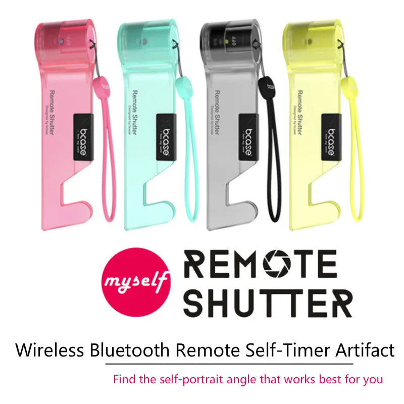 Модный Цветной пульт дистанционного спуска затвора с управлением через Bluetooth