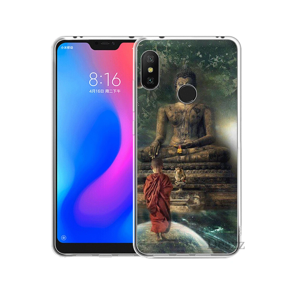 Мобильный чехол для телефона Xiaomi Redmi Note 6 7 Pro 5A 4 4X3 5 твердый переплет Будды |