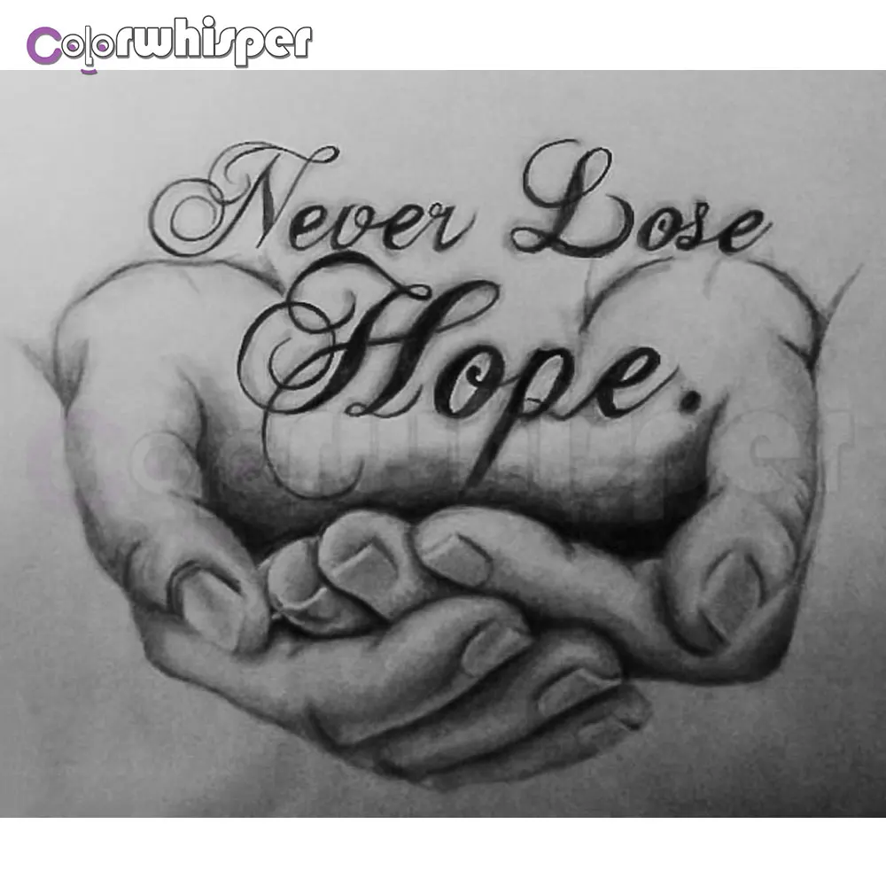 Полноразмерная 5D картина Daimond квадратные/круглые руки надпись Love алмазная