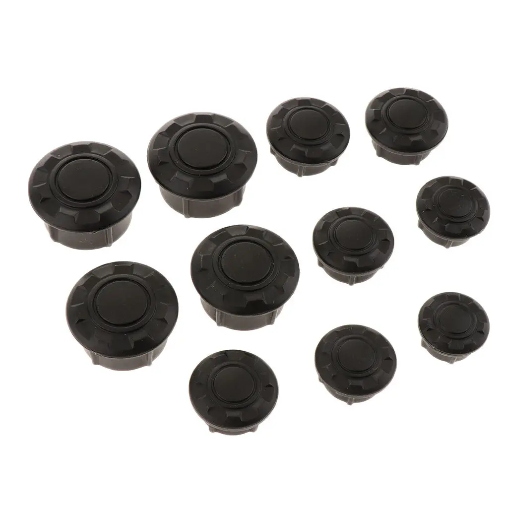 

Plastic Motorbike Accessories Fairing Frame Holes Caps Filler Plugs for BMW R Nine T 2014-2019