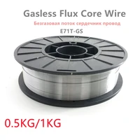 0 5kg1kg e71t gs flux cored gasless welding wire no gas or mig steel welding wire 0 8mm1 0mm1 2mm self shielded welding wire