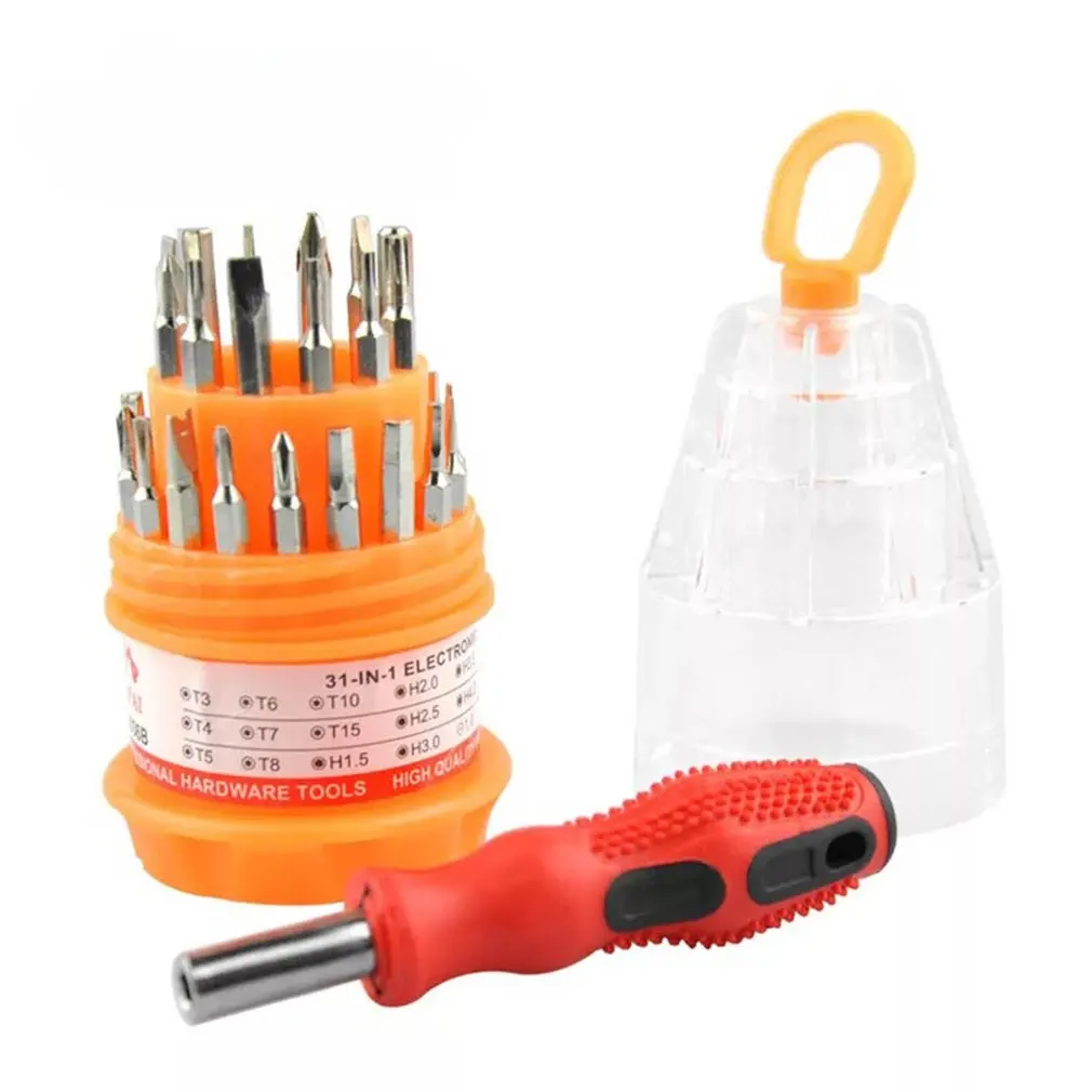 

31 In 1 Screwdriver Set Household Maintenance Tools Combination Screw Disassembly Supplies Car Emergency Tool
