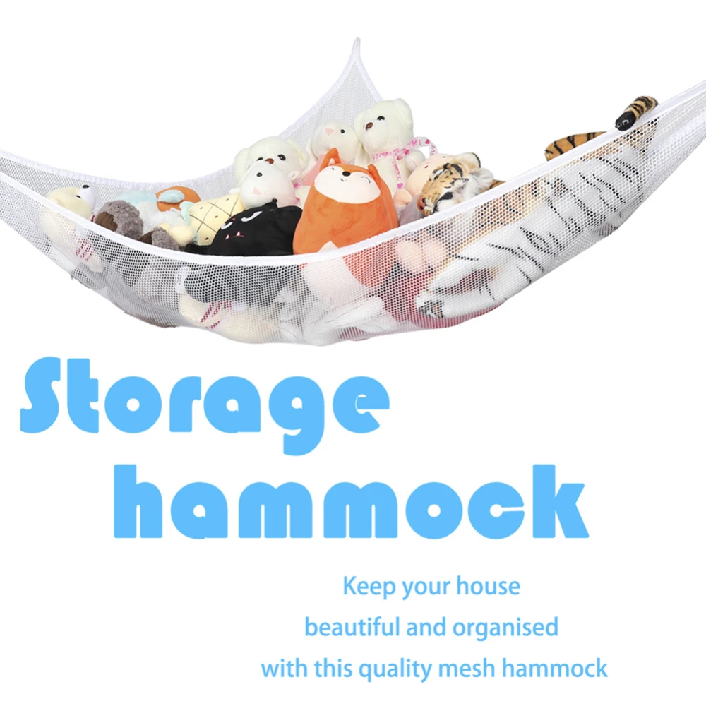 Детские сетчатые сумки для игрушек и мячей хранения сетчатый гамак органайзер