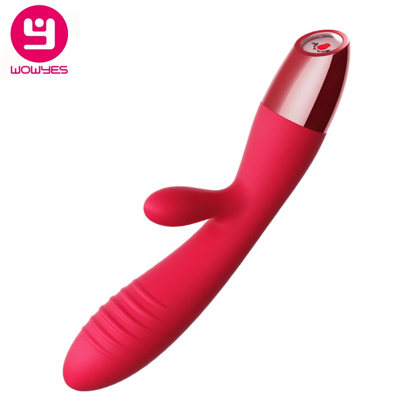 WOWYES нагревательный секс-игрушки для женщин G-spot вибратор двойной вагинальный