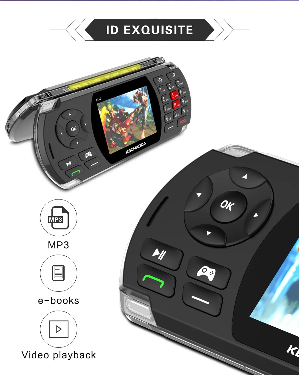GUOPHONE K110 2 8 игровая машина для мужчин и женщин Мужская пресс камера 500 Вт бар