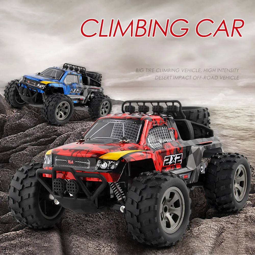 2WD Радиоуправляемая машина Rock Crawler 1/18 перезаряжаемая с дистанционным