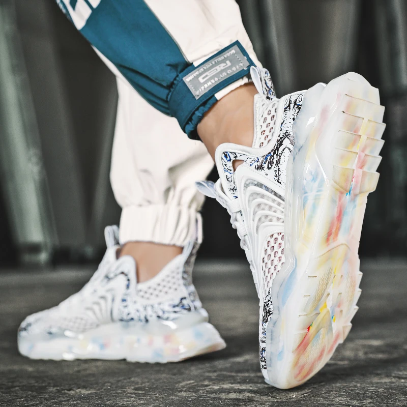 

Mens Casual Shoes Hot Sale Men Casual Shoes Sneakers Fashion Light Breathable Men's Luxurious Mesh Summer High Quality