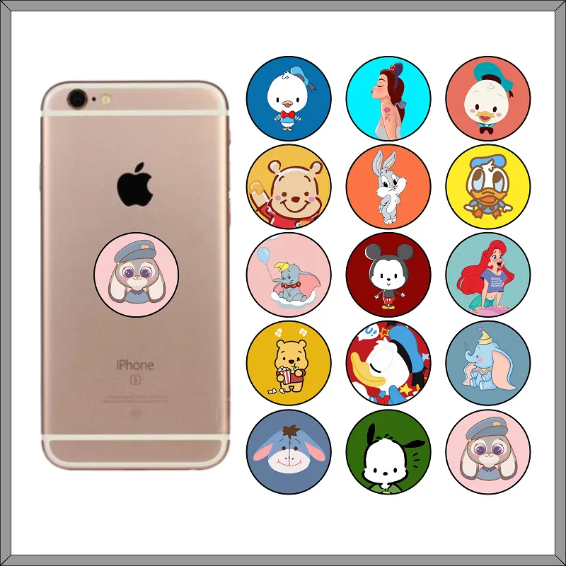 Эластичный держатель для телефона с изображением мультяшных героев Диснея Микки