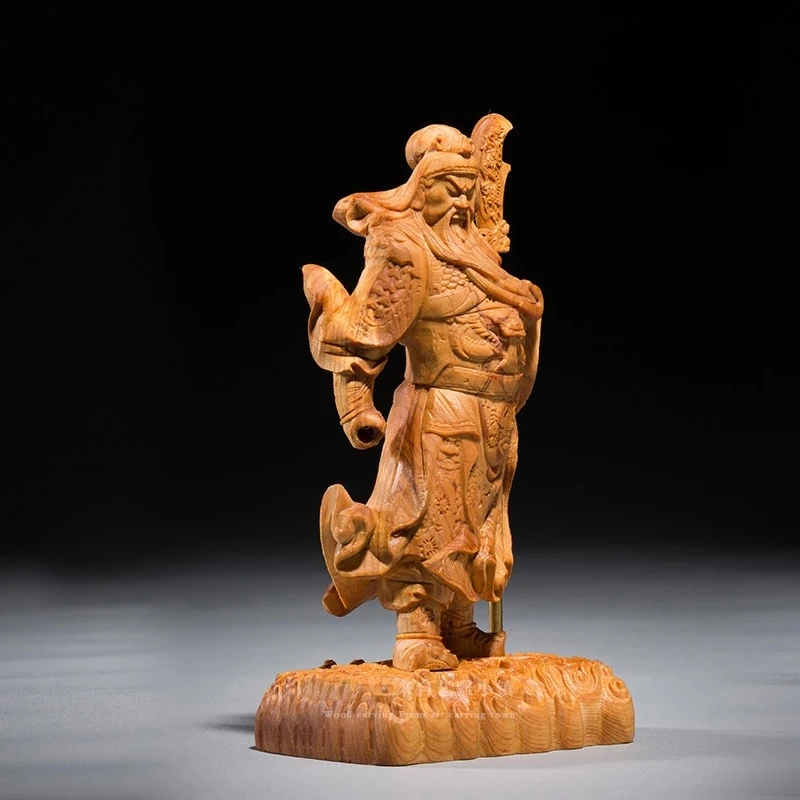 Деревянная скульптура китайских людей 13 см | Дом и сад