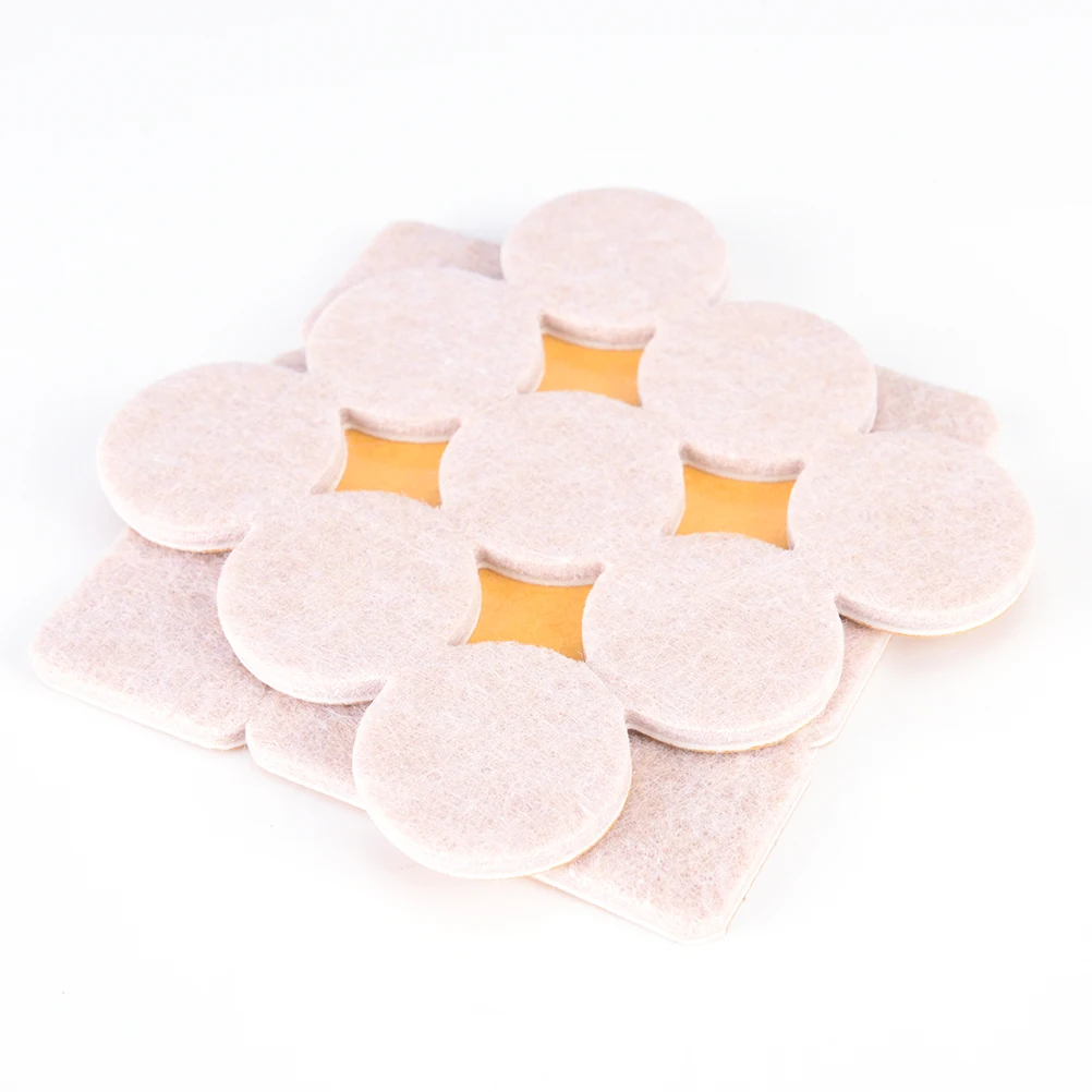 

18pcsDIY Self Adhesive Furniture Scratch Protector Rectangle Felt Pads Sets High Quality