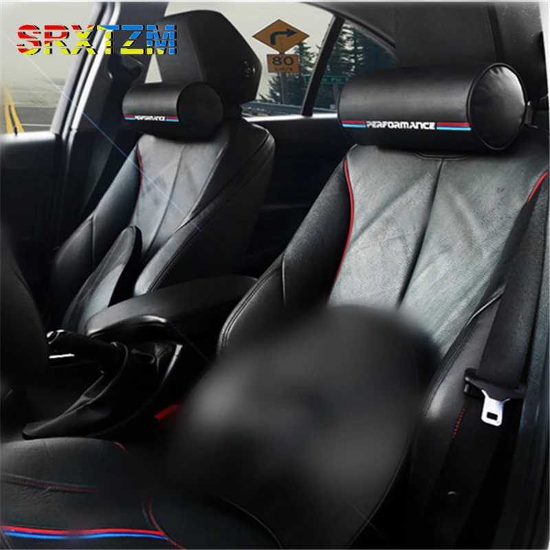 SRXTZM 1pcs For BMW Pillow Memory Foam Car Headrest Neck Rest Waist Supports Cushion HARTGE E46 E90 E60 E39 E36 F30 | Автомобили и