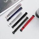 Ремешок нейлоновый для смарт-часов Fitbit Luxe, цветной роскошный браслет для мужчин и женщин