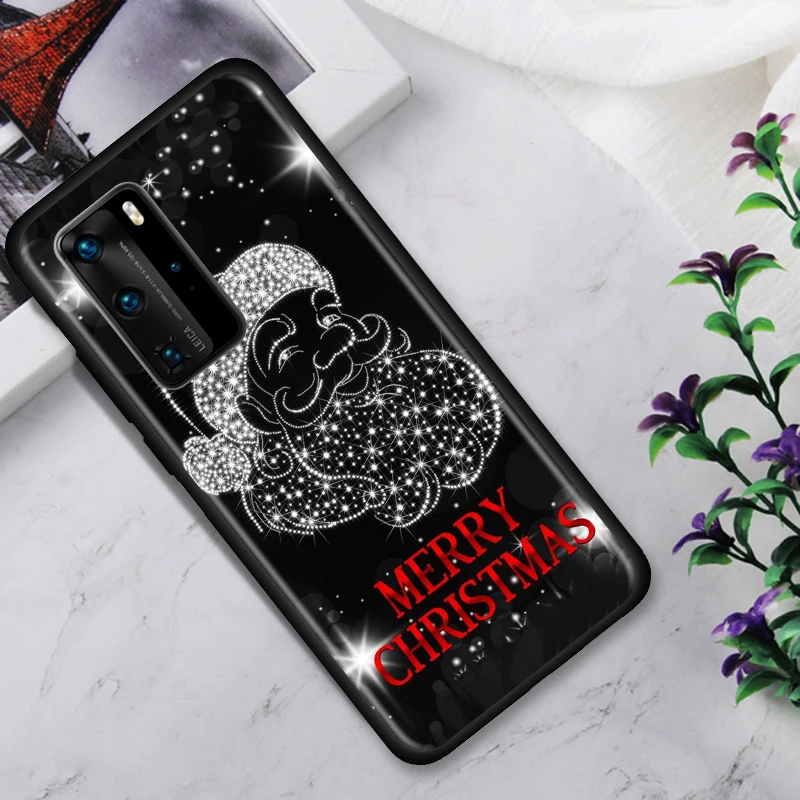 

Snowmen Merry Christmas Phone Case for Huawei Y9s Y9a Y8p Y5p Y6p Y7p Y7a 2019 Nova 7i 6 5T SE Rro 5G Silicone Shell Coque