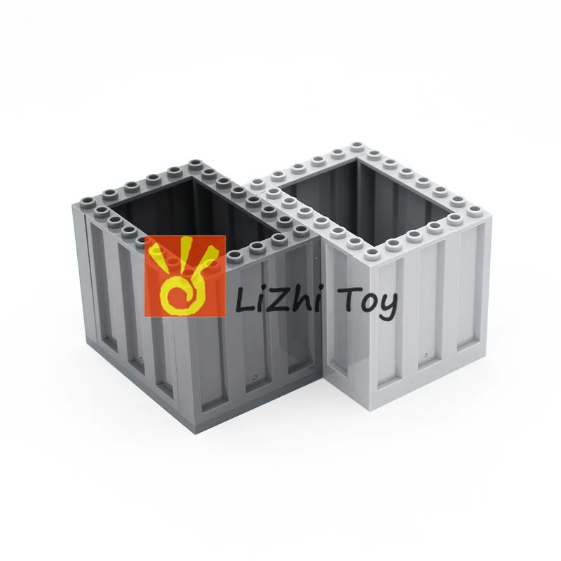 Панель Moc 23405 1x6x5 гофрированный настенный строительный блок совместимый со всеми