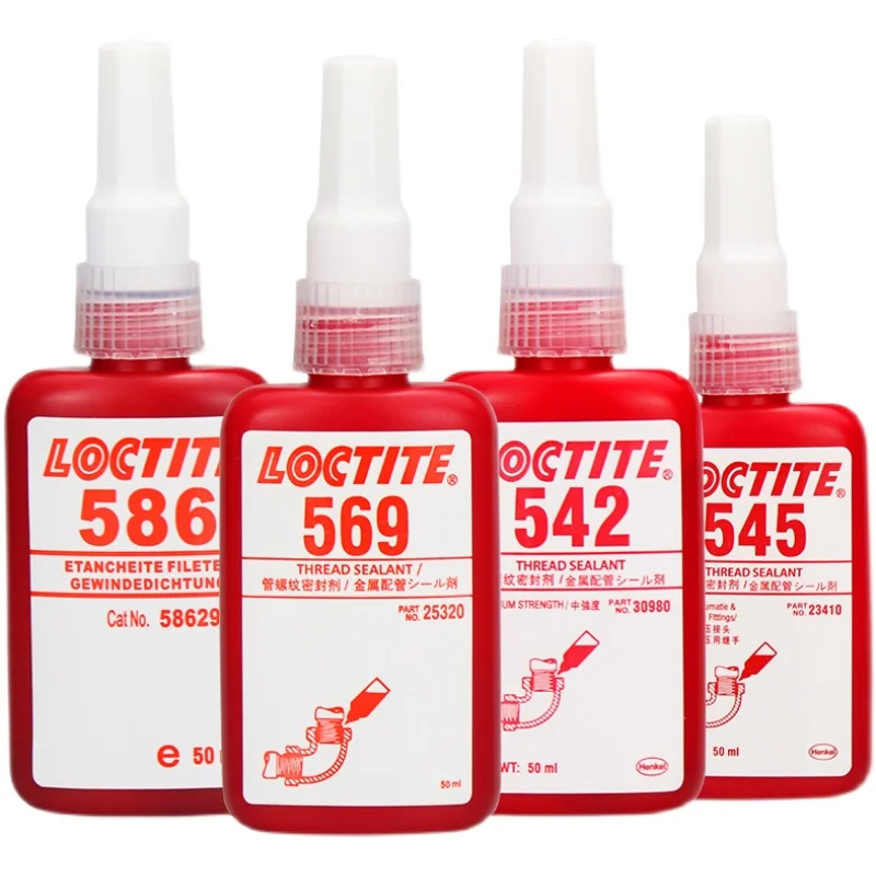 Винтовой Клей Loctite 542 анаэробный клей резьбовой фиксирующий уплотнительный 545 554
