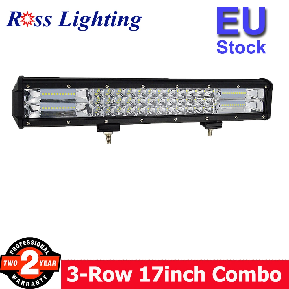 Внедорожный светодиодный светильник бар крупноузловая сборка 17 дюймов 252W с