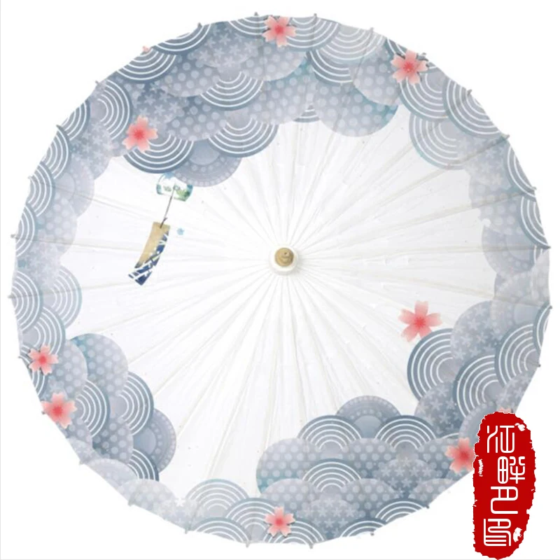 Зонт в китайском стиле для детей бумажный аксессуар сделай сам домашнего декора