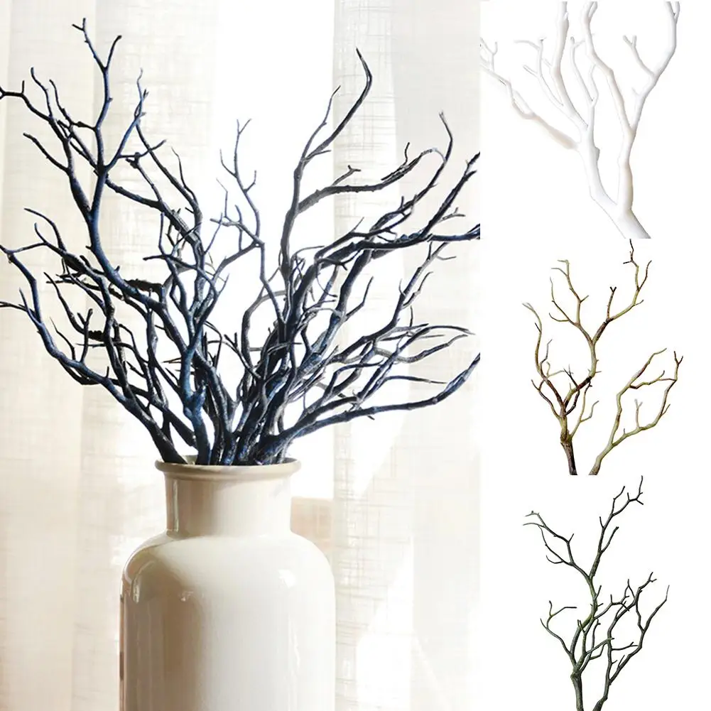 

1Pcs Antler headband jewelry decoration Artificial Branch Plastic Tree Dried Plant Home Wedding Party Decor simulation bouquet