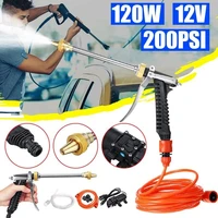 car wash 12v high pressure car washer portable spray cleaner watering intelligent pump cleaning kit sprayerwater pump