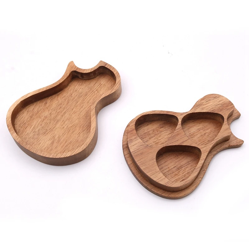 Хит HG гитарный ящик деревянный чехол для хранения гитарных медиаторов с 3