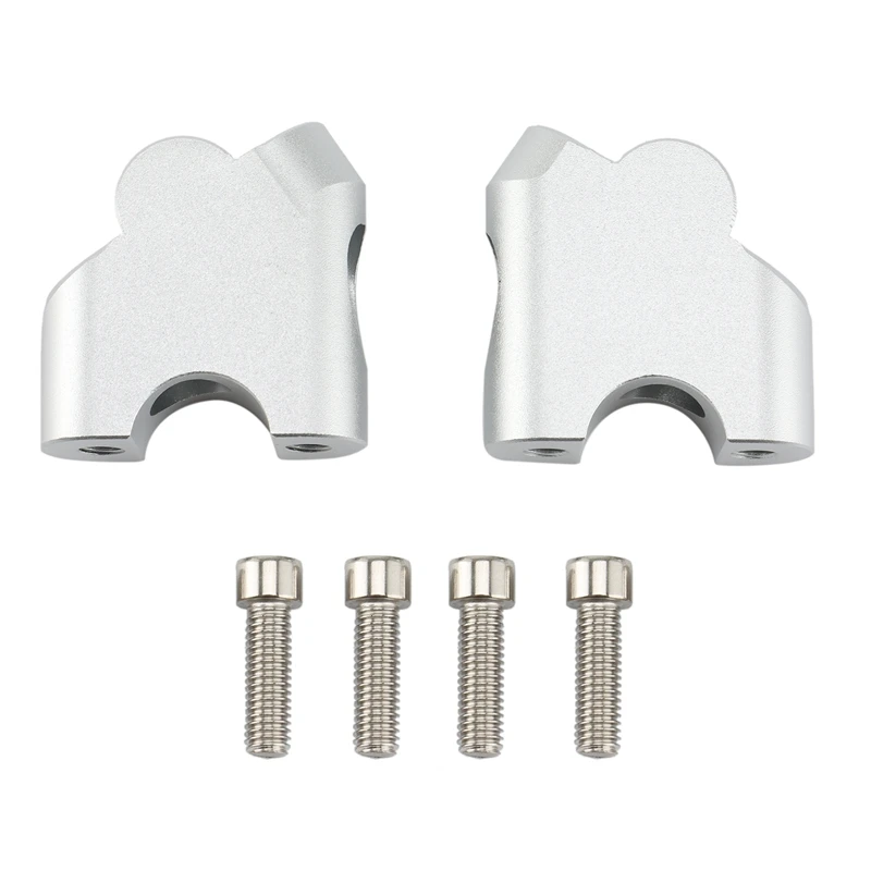 

22Mm Motorcycle Handlebar Riser Drag Handle Bar Clamp Extend Adapter CNC for V-STROM DL250 DL650 DL1000 DL1050XT