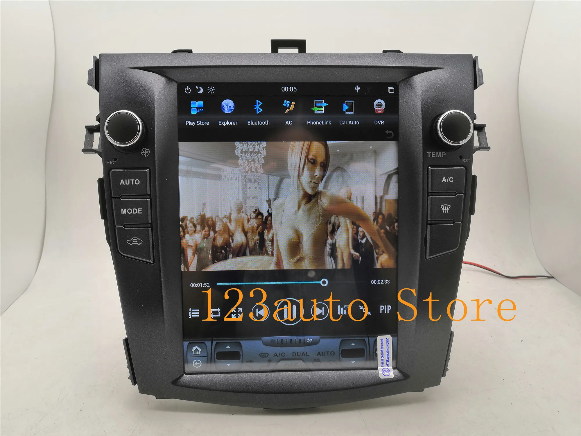 10,4 ''вертикальный Tesla стиль Android 8,1 автомобильный DVD gps плеер для Toyota Corolla 2006 2007 2008 2009 2010 2011 2012 2013 PX6 радио