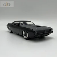 124 jada diecast car model toy lettys plymouth barracuda for collection