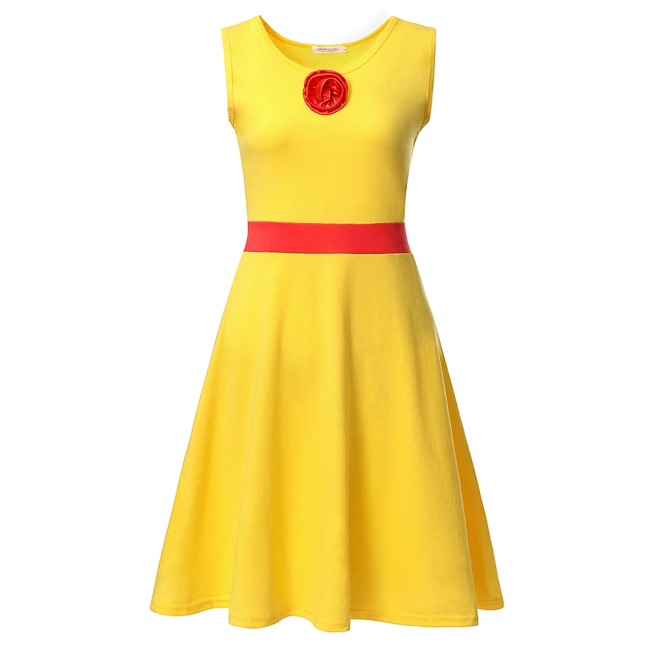 Платье принцессы для взрослых Женский костюм мамы Белоснежка супергерои Белль