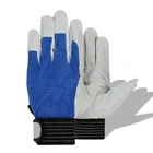 Перчатки QIANGLEAF, механические рабочие перчатки гибкие, с дополнительным сцеплением, унисекс, для работы, езды, безопасности, для сада, спорта, 508LS