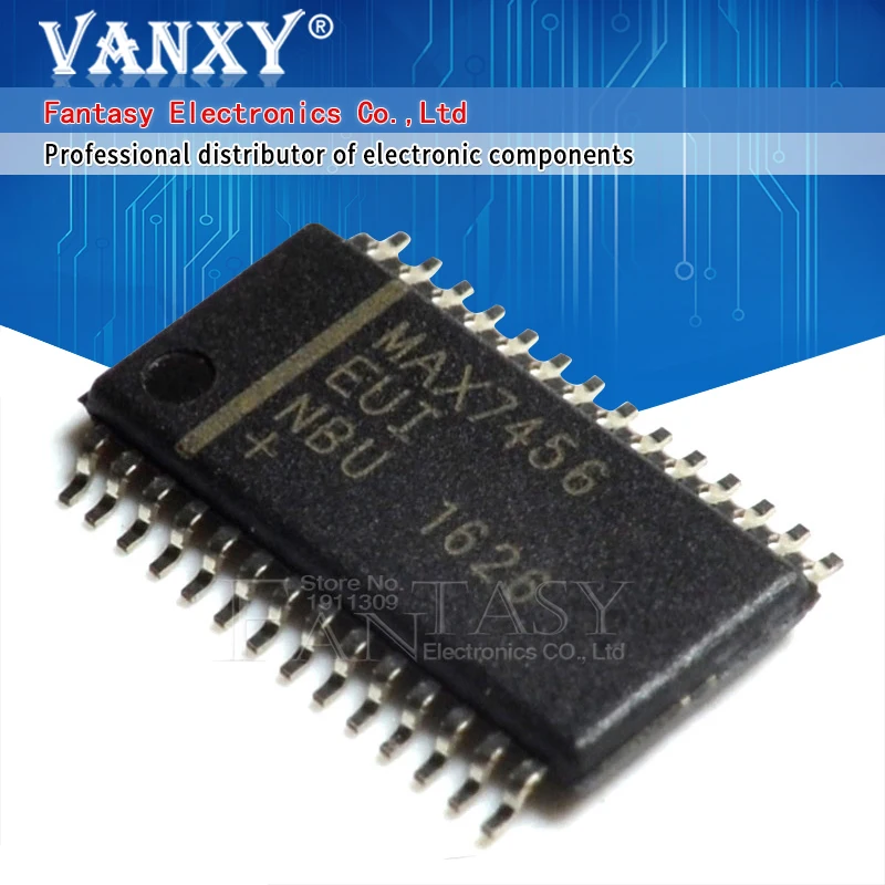5 шт. MAX7456EUI SSOP28 MAX7456 SSOP SMD SSOP-28 | Электронные компоненты и принадлежности