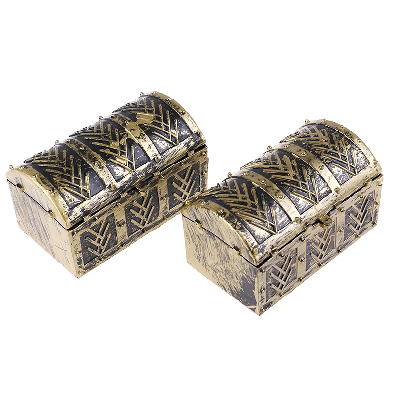 Горячая продажа 2 шт винтажная Коробка С Сокровищами мини Пиратская коробка для