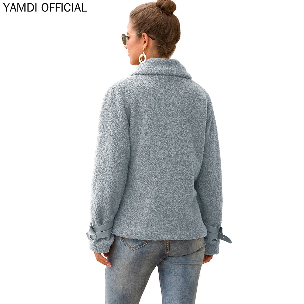 YAMDI осенне-зимнее пальто для женщин 2019 Новое поступление Женская винтажная
