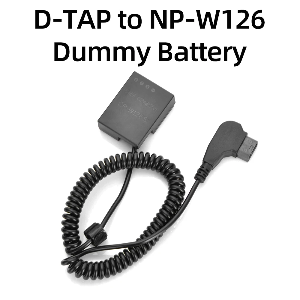 

KingMa Fully Decoded D-TAP to NP-W126 Dummy Battery For Fujifilm X-Pro2 X-H1 X-T2/T3/T10/T30/T20/T100/T200 X-A2/A3/A5/A7 X100F