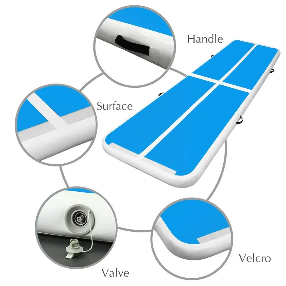 Продажа Высокое качество Airtrack 5M 2M 0,2 M Открытый гимнастический надувной матрас, гимнастический коврик, воздушная дорожка для домашнего использовани...