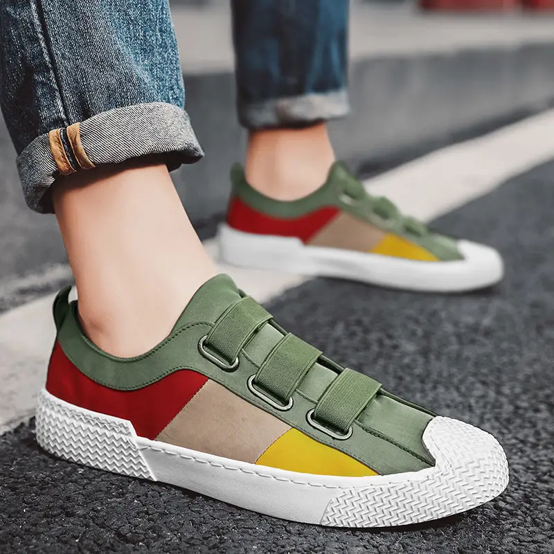 

Ventilation Fashion Men's Canvas Sneakers Shoes Breathable Casual Mens Designer Shoes