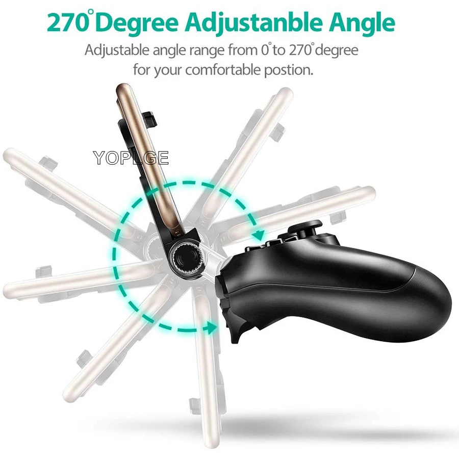 Зажим для контроллера PS4 держатель телефона подставка с зажимом портативный