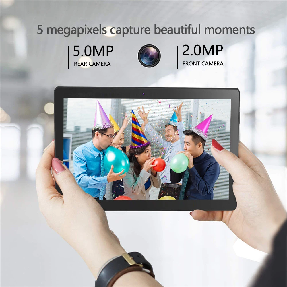 Планшет на Android 10 1 восемь ядер экран 9 0 дюйма 3G/4G LTE | Компьютеры и офис