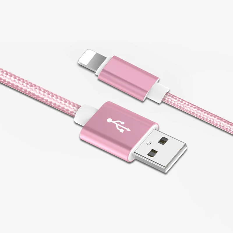 Кабель Micro USB Oincase de datos de carga rapida нейлоновая оплетка 1 м 2 м 3 м USB кабель для iPhone 11 7 6 S Plus X XR MRX