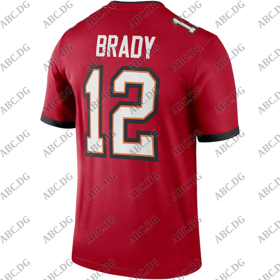 

Men Women Kid Youth Tampa Bay Tom Brady Red Legend Jersey