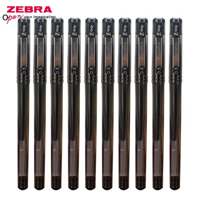 

6 pcs/lot Zebra C-JJ1 0.5mm Ballpoint Pens Gel Rollerball Pen Original Japan Shcool and office stationery Wholesale