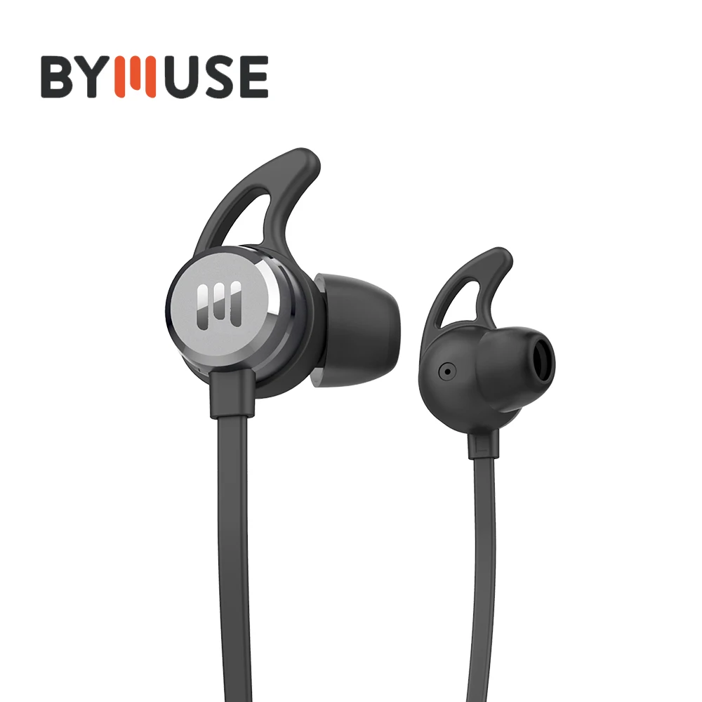 BYMUSE FLO Спорт бас наушники вкладыши TWS беспроводные Bluetooth руки свободными TB5.0 с Мик