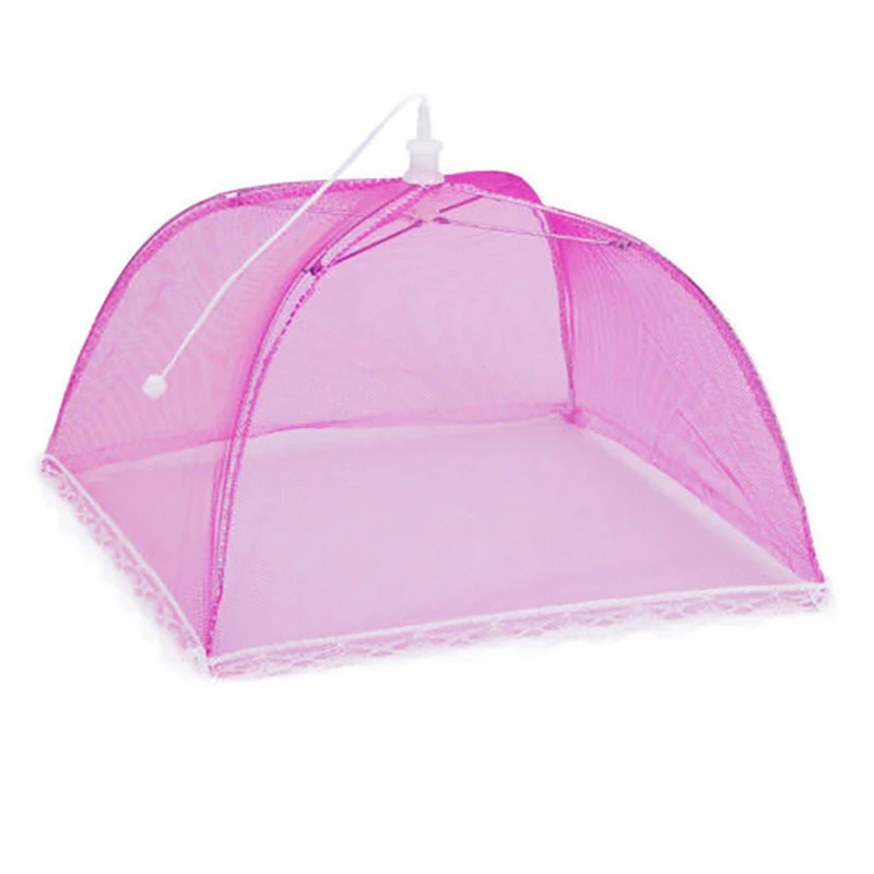 

Pop Up Mesh Fly Wasp Net Party BBQ Kitchen Specialty Tools Dining Gadget Eco-friendly Food Cover Collapsible Umbrella Protector