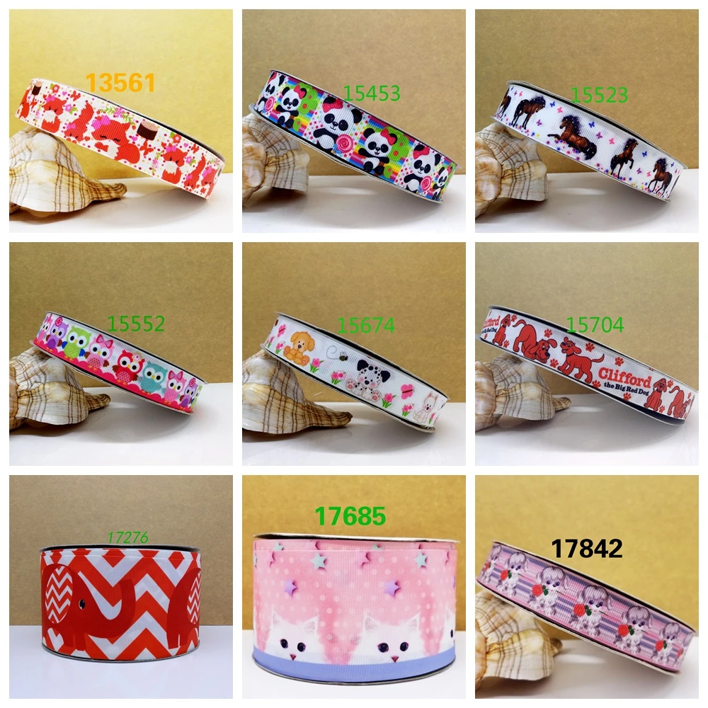 

Бесплатная доставка, 10 ярдов, корсажная лента с мультяшным принтом 13561