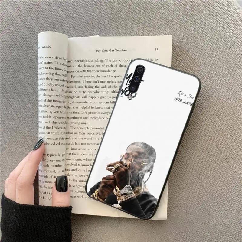 

Rapper Pop Smoke usa boy Phone Case For Samsung galaxy S 9 10 20 A 10 21 30 31 40 50 51 71 s note 20 j 4 2018 plus