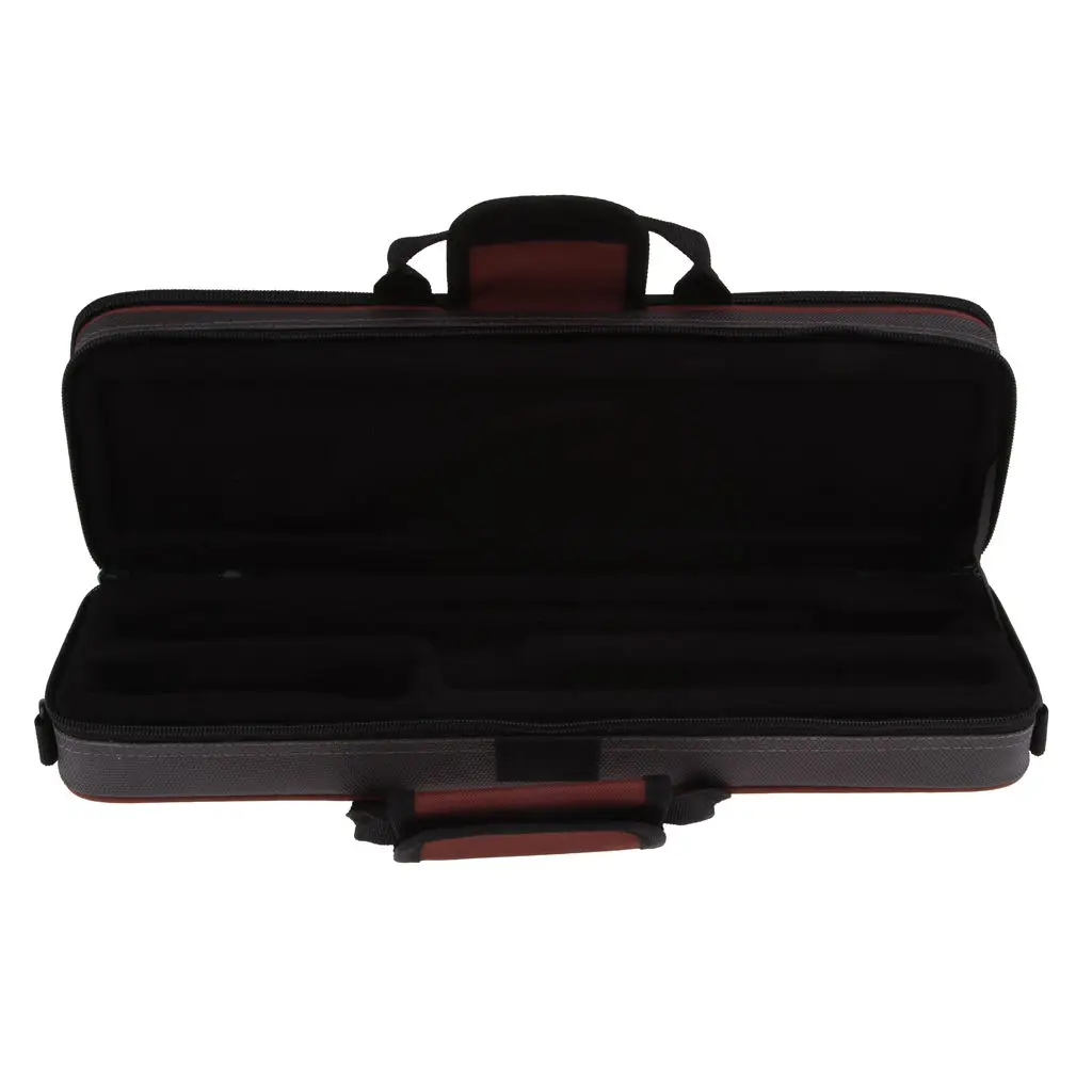 Flute Case Gig Bag Box Waterproof Lightweight for 16 Holes with Exterior Pocket Woodwind Instruments | Спорт и развлечения