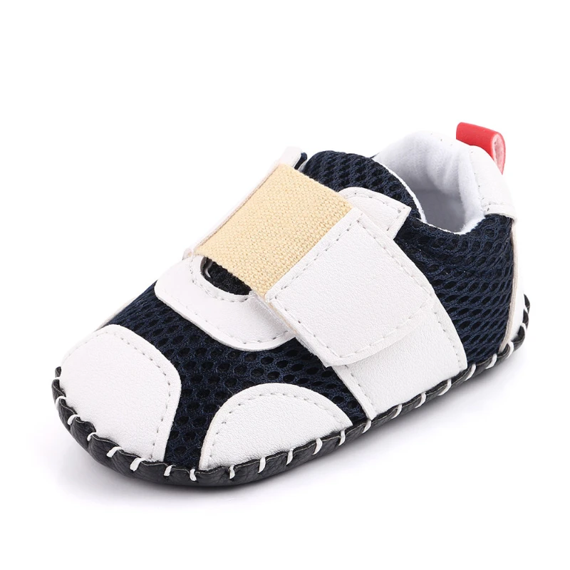 

Spring and Autumn 0-18 Months Baby Shoes Non-slip Adhesive Soles Velcro Baby Walking Shoes Net Cloth Baby Shoes Casual Shoes
