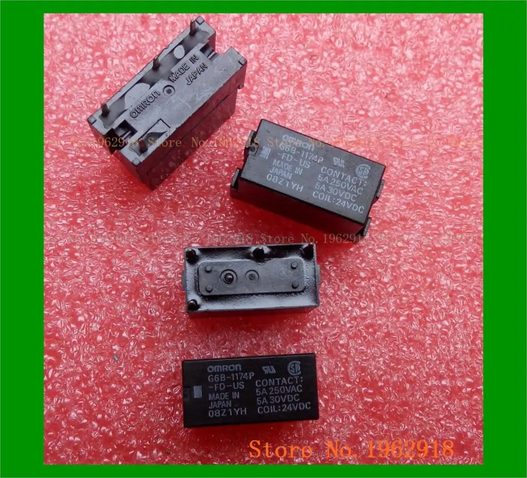 

G6B-1114P-US-5V/12V/24V G6B-1174P-US-5VDC/12V/24V G6B-1174P-US-5V/12V/24V