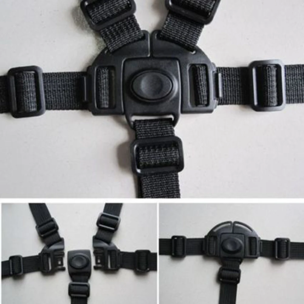 

Baby Universal 5 Point Harness High Chair Safe Belt Pram Belts Kid Pushchair For Stroller Buggy Children S7I0